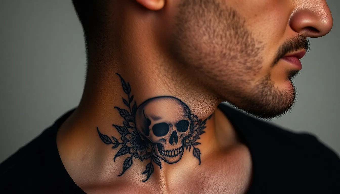 Lower Neck Tattoo Ideas for Men: Bold Designs, Pain Tips & Professional Guide 8 Lower Neck Tattoo Ideas for Men: Bold Designs, Pain Tips & Professional Guide 7