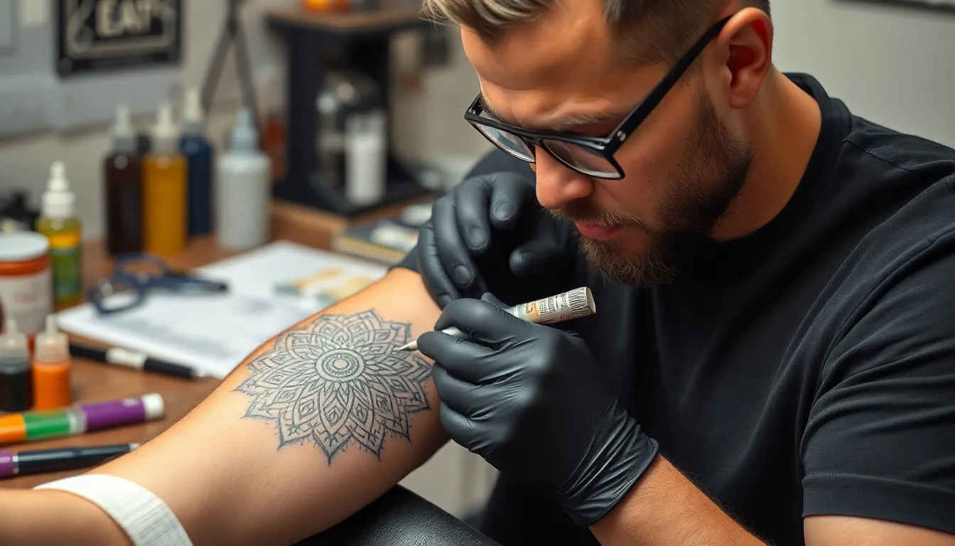 Mandala Tattoo Sleeve for Men: Sacred Geometry Designs & Placement Guide 8 Mandala Tattoo Sleeve for Men: Sacred Geometry Designs & Placement Guide 7