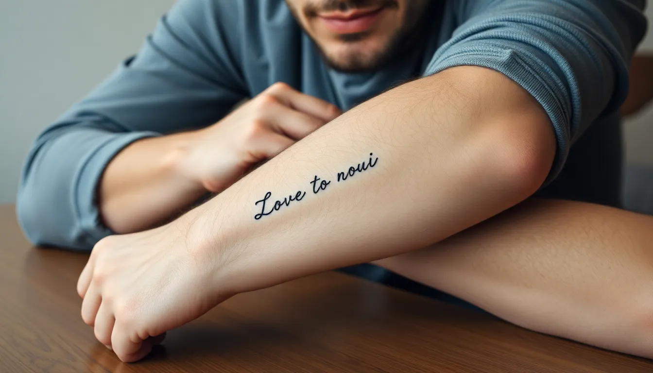 50+ Minimalist Tattoo Ideas for Men's Arms: Simple Designs That Make a Bold Statement 7