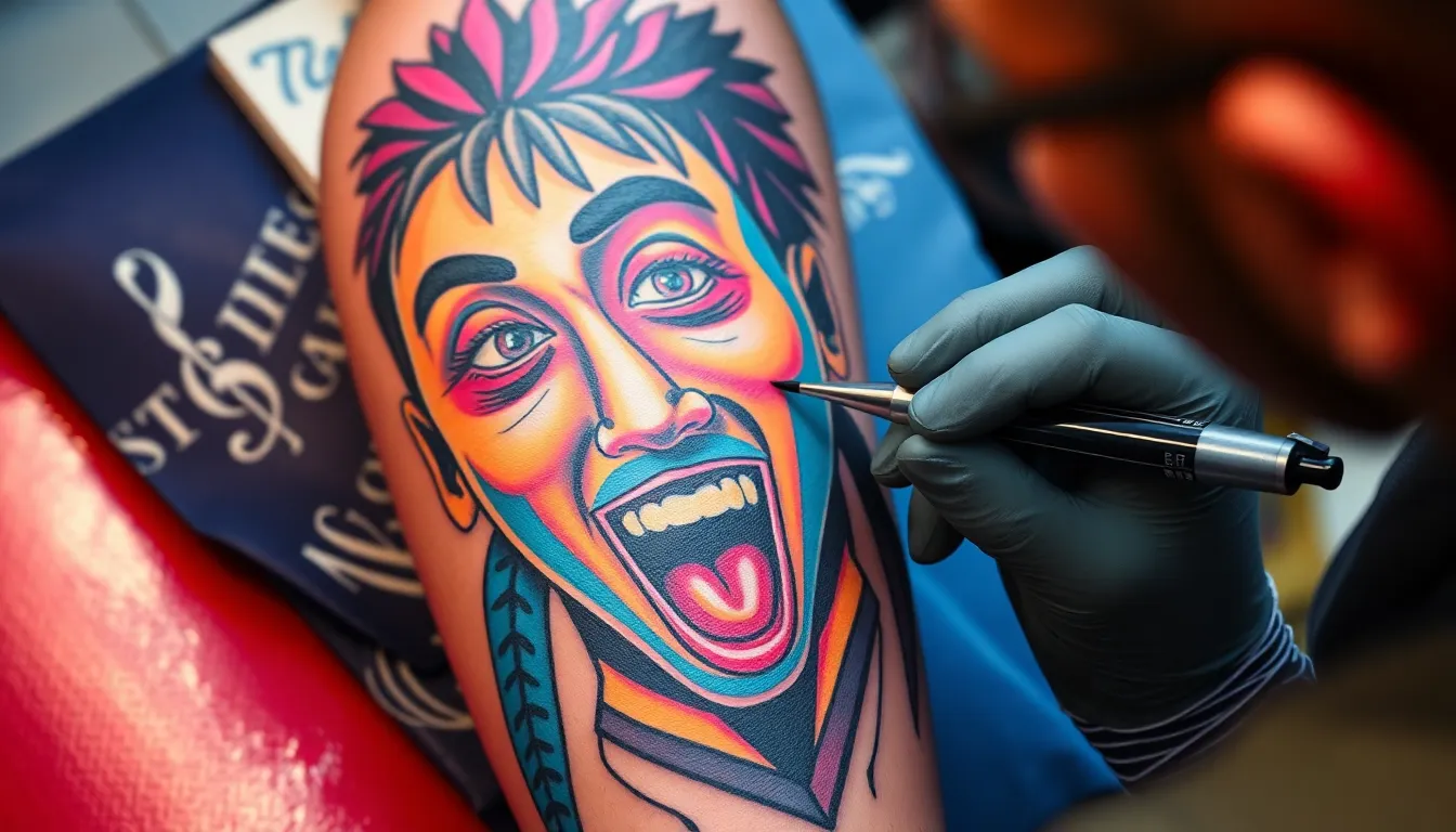New School Tattoo Designs for Men: 50+ Bold Ideas That'll Make You Stand Out 8 New School Tattoo Designs for Men: 50+ Bold Ideas That'll Make You Stand Out 7