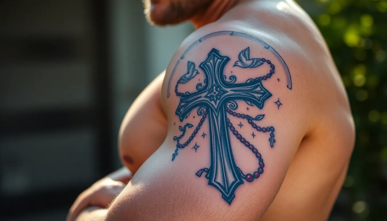 50+ Best Outer Bicep Tattoo Ideas for Men: Bold Designs That Turn Heads 7