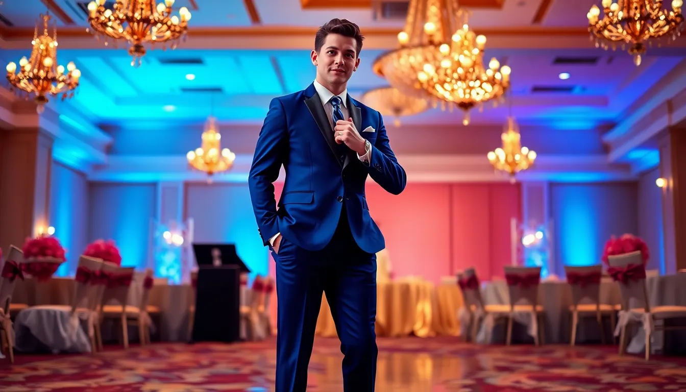 Best Blue Prom Suits for Men: Navy, Royal & Light Blue Styles Under $200 8 Best Blue Prom Suits for Men: Navy, Royal & Light Blue Styles Under $200 7