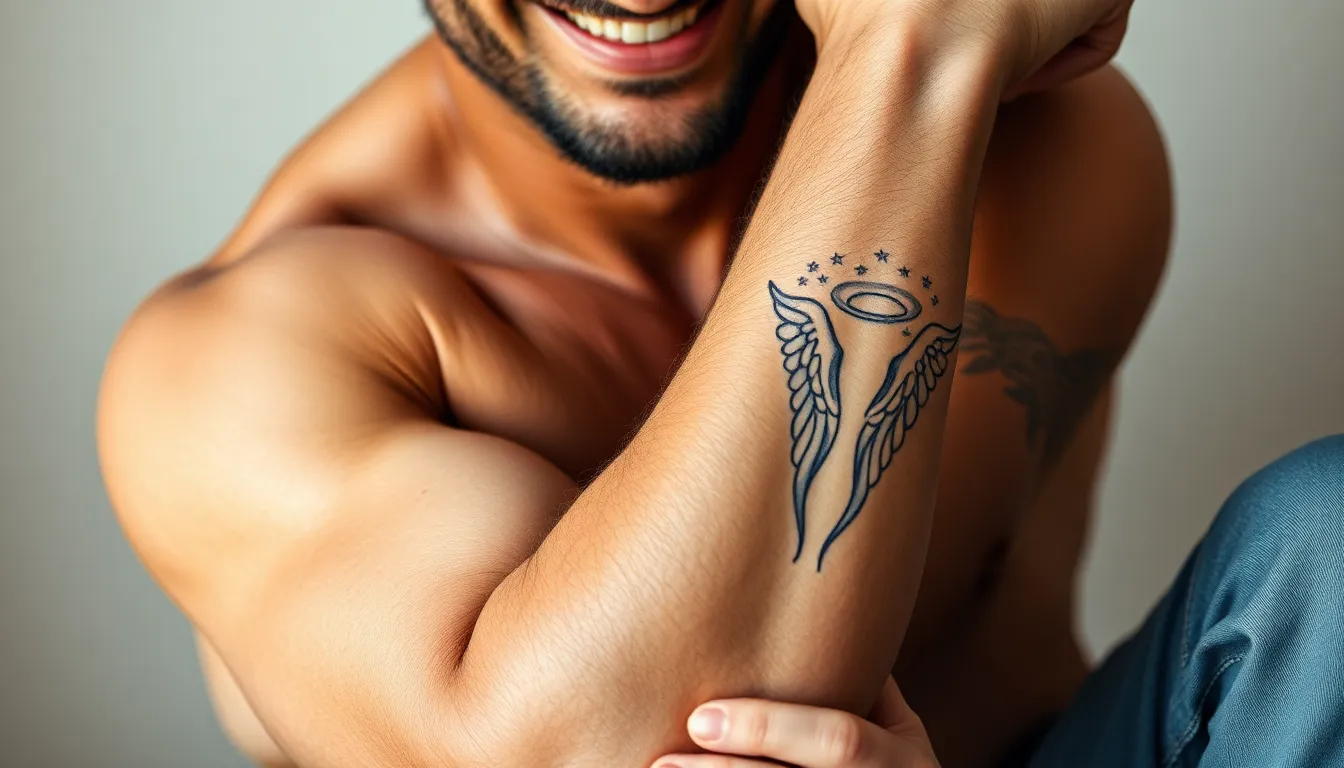 50+ Meaningful Tattoo Ideas for Men to Honor Their Sons (2025 Guide) 7