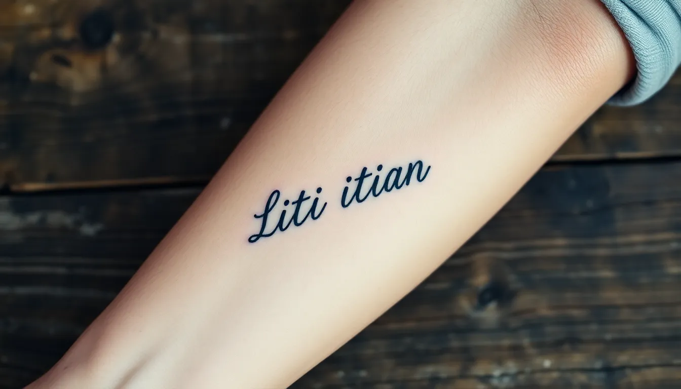 50+ Best Forearm Quote Tattoos for Men: Powerful Ideas & Font Styles 7