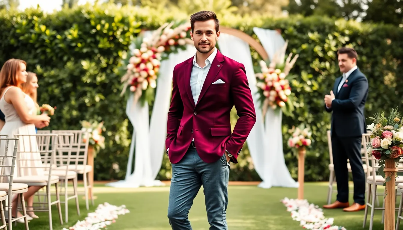 Wine Color Blazer for Men: Style Guide, Best Brands & Styling Tips 2025 8 Wine Color Blazer for Men: Style Guide, Best Brands & Styling Tips 2025 7