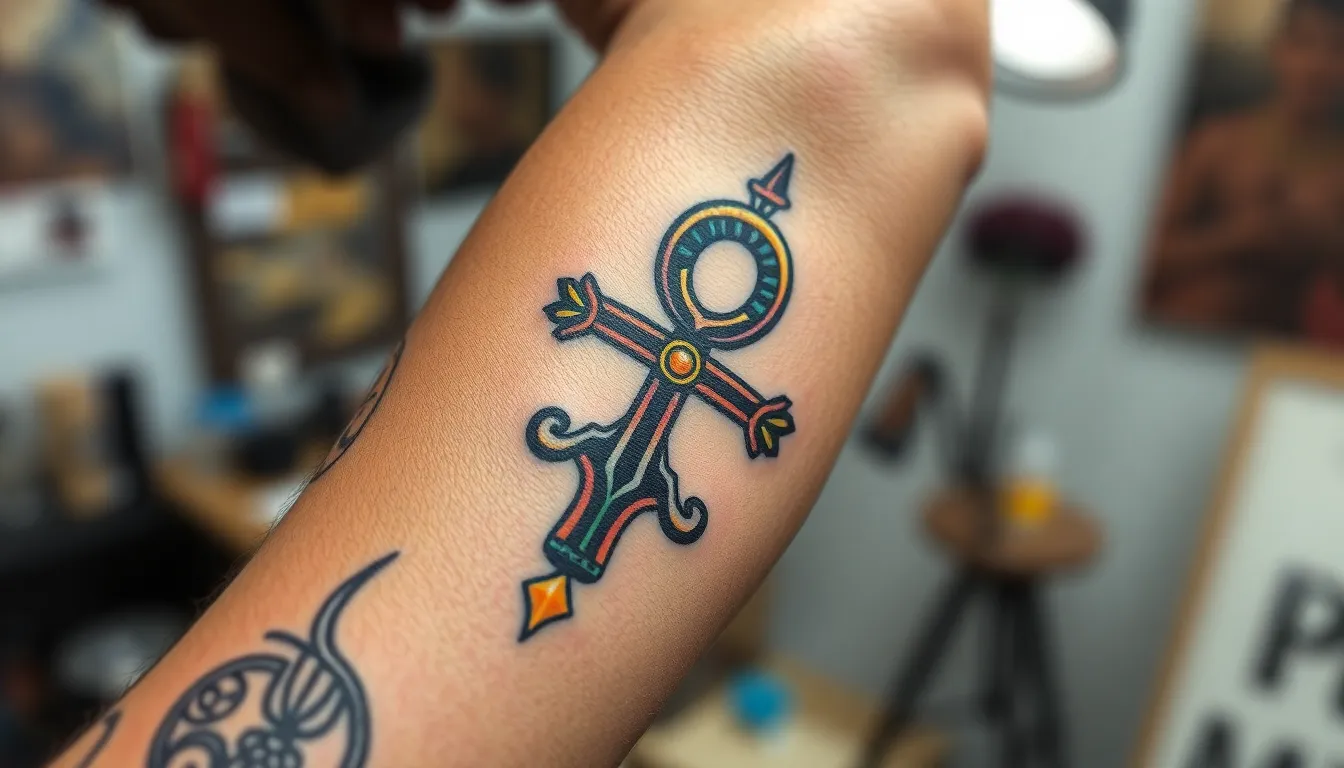 25 Powerful Ankh Tattoo Designs for Men: Ancient Egyptian Symbols That Command Respect 10 25 Powerful Ankh Tattoo Designs for Men: Ancient Egyptian Symbols That Command Respect 9
