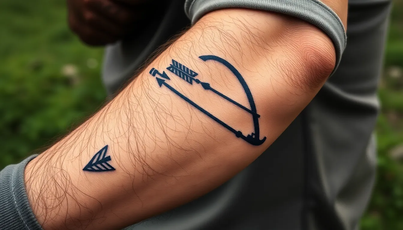 50+ Best Bow and Arrow Tattoo Designs for Men: Meanings & Placement Ideas 9