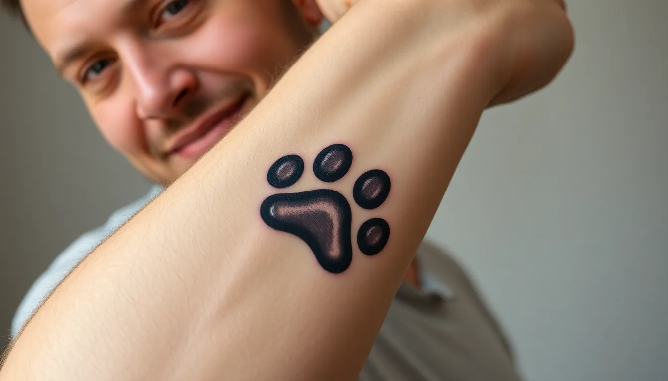 50+ Best Dog Paw Tattoo Ideas for Men: Designs, Placement & Meaning Guide 10 50+ Best Dog Paw Tattoo Ideas for Men: Designs, Placement & Meaning Guide 9