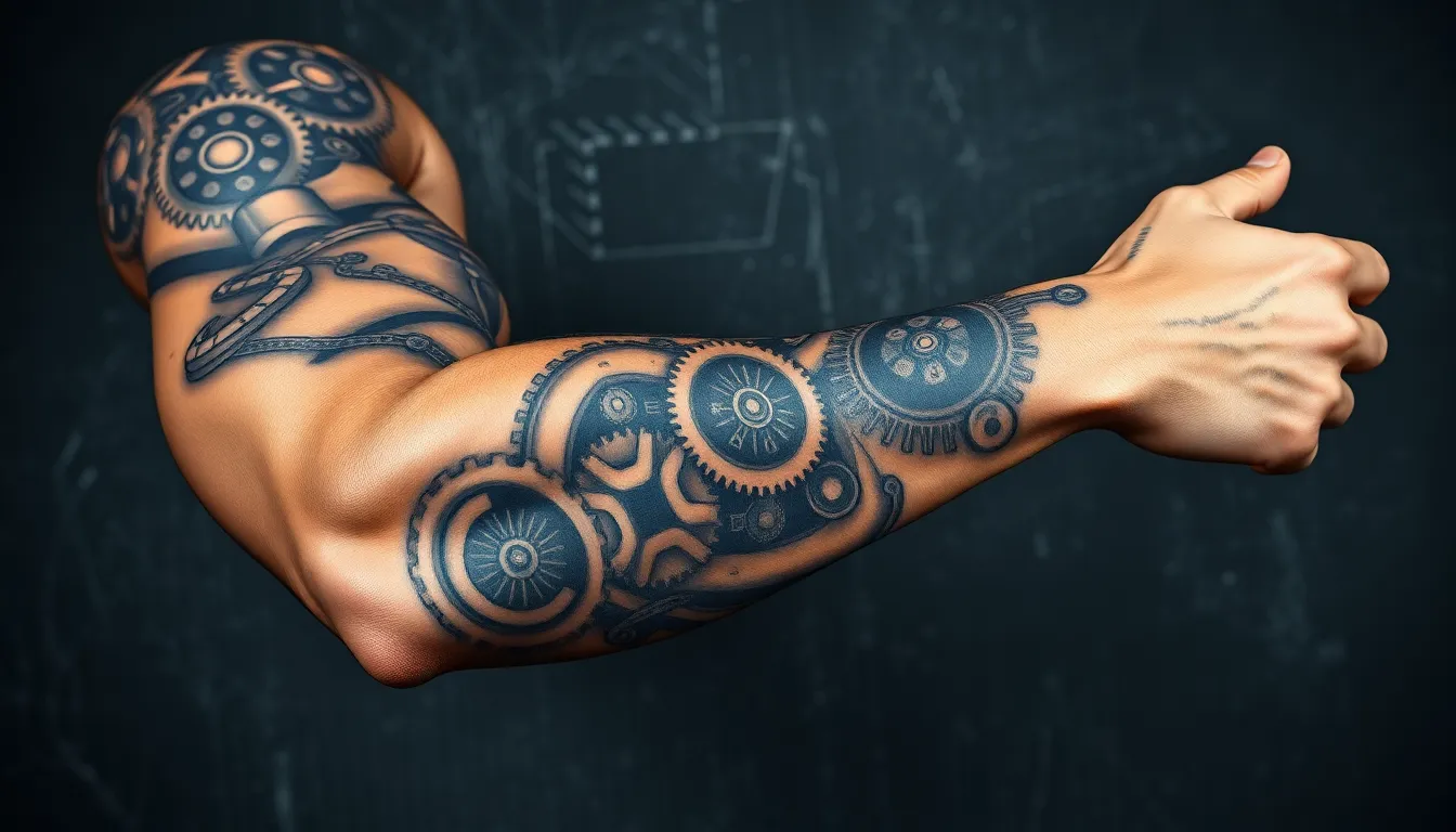 50+ Epic Fill In Tattoo Ideas for Men's Sleeves That Actually Work 10 50+ Epic Fill In Tattoo Ideas for Men's Sleeves That Actually Work 9