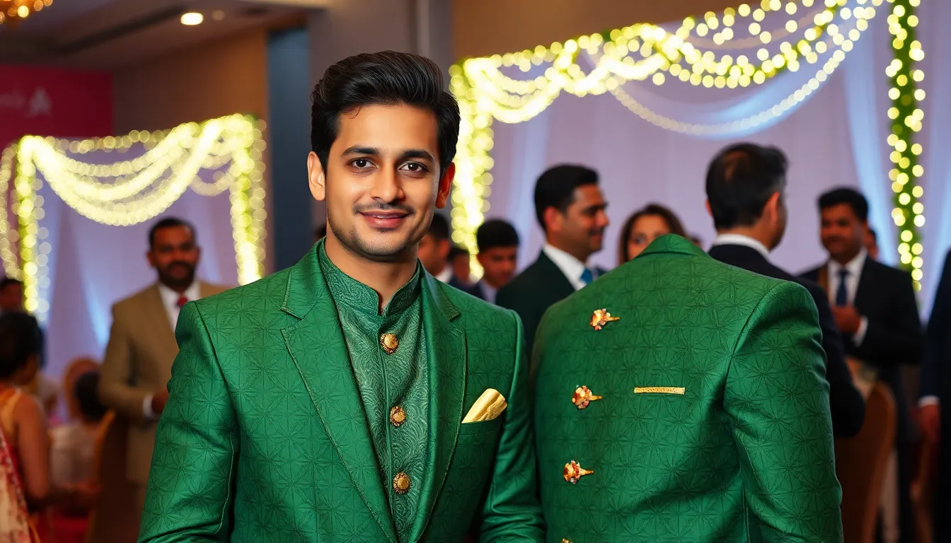 Green Jodhpuri Suits for Men Wedding: 2025 Style Guide & Best Picks 10 Green Jodhpuri Suits for Men Wedding: 2025 Style Guide & Best Picks 9