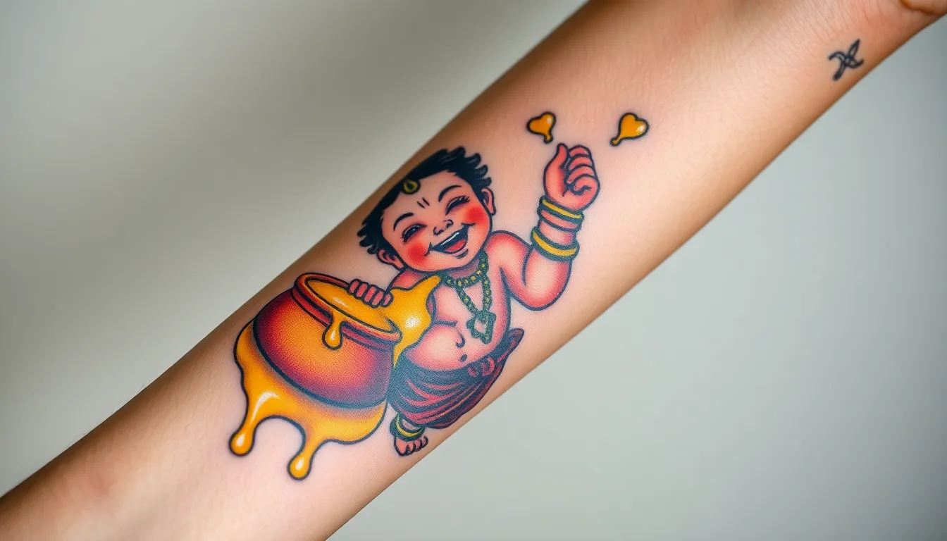 50+ Powerful Krishna Tattoo Designs for Men: Spiritual Ink Ideas & Meanings 10 50+ Powerful Krishna Tattoo Designs for Men: Spiritual Ink Ideas & Meanings 9