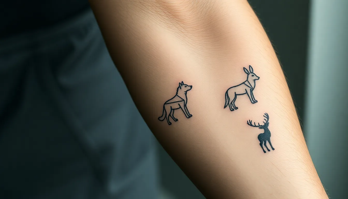 50+ Minimalist Tattoo Ideas for Men's Arms: Simple Designs That Make a Bold Statement 9