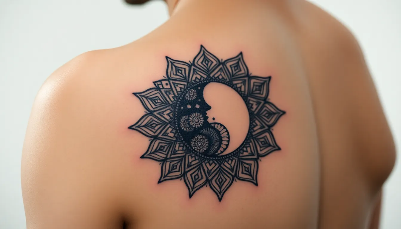 50 Stunning Moon Tattoo Designs for Men: From Minimalist to Bold Sleeve Ideas 10 50 Stunning Moon Tattoo Designs for Men: From Minimalist to Bold Sleeve Ideas 9