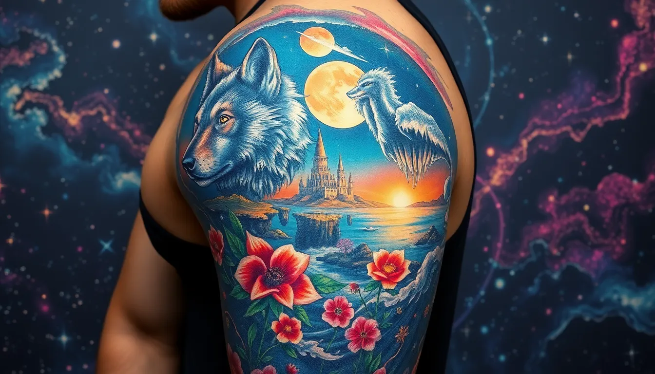 New School Tattoo Designs for Men: 50+ Bold Ideas That'll Make You Stand Out 10 New School Tattoo Designs for Men: 50+ Bold Ideas That'll Make You Stand Out 9