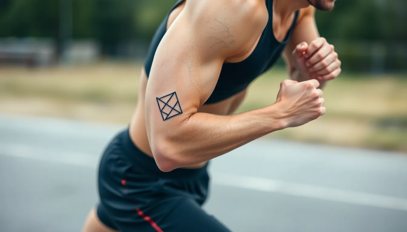 50+ Epic Running Tattoo Ideas for Men: From Marathon Miles to Trail Adventures 10 50+ Epic Running Tattoo Ideas for Men: From Marathon Miles to Trail Adventures 9