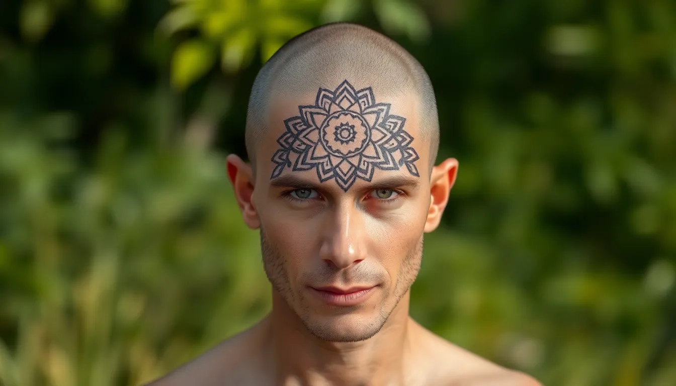 25 Stunning Shaved Head Designs for Men: From Classic to Creative Patterns 10 25 Stunning Shaved Head Designs for Men: From Classic to Creative Patterns 9
