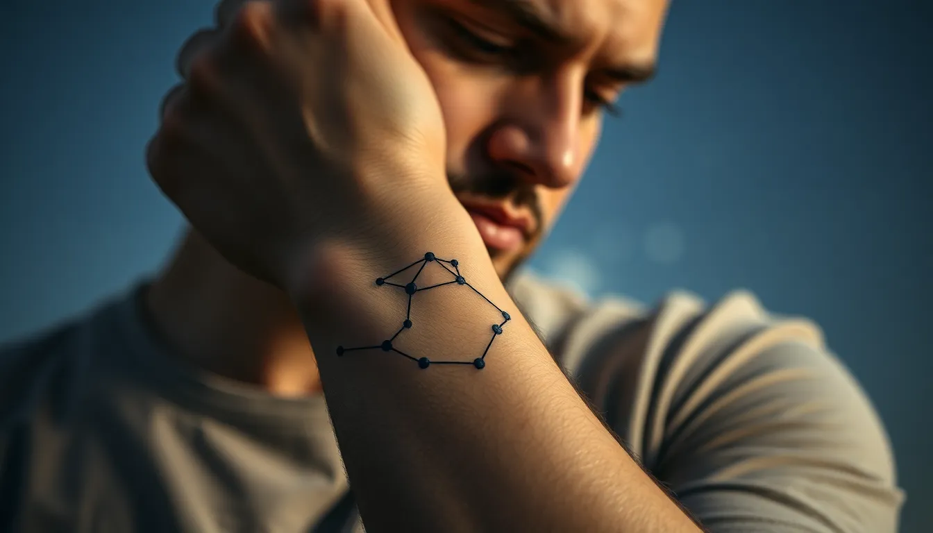 50+ Epic Star Tattoo Designs for Men: From Minimalist to Military Styles 9