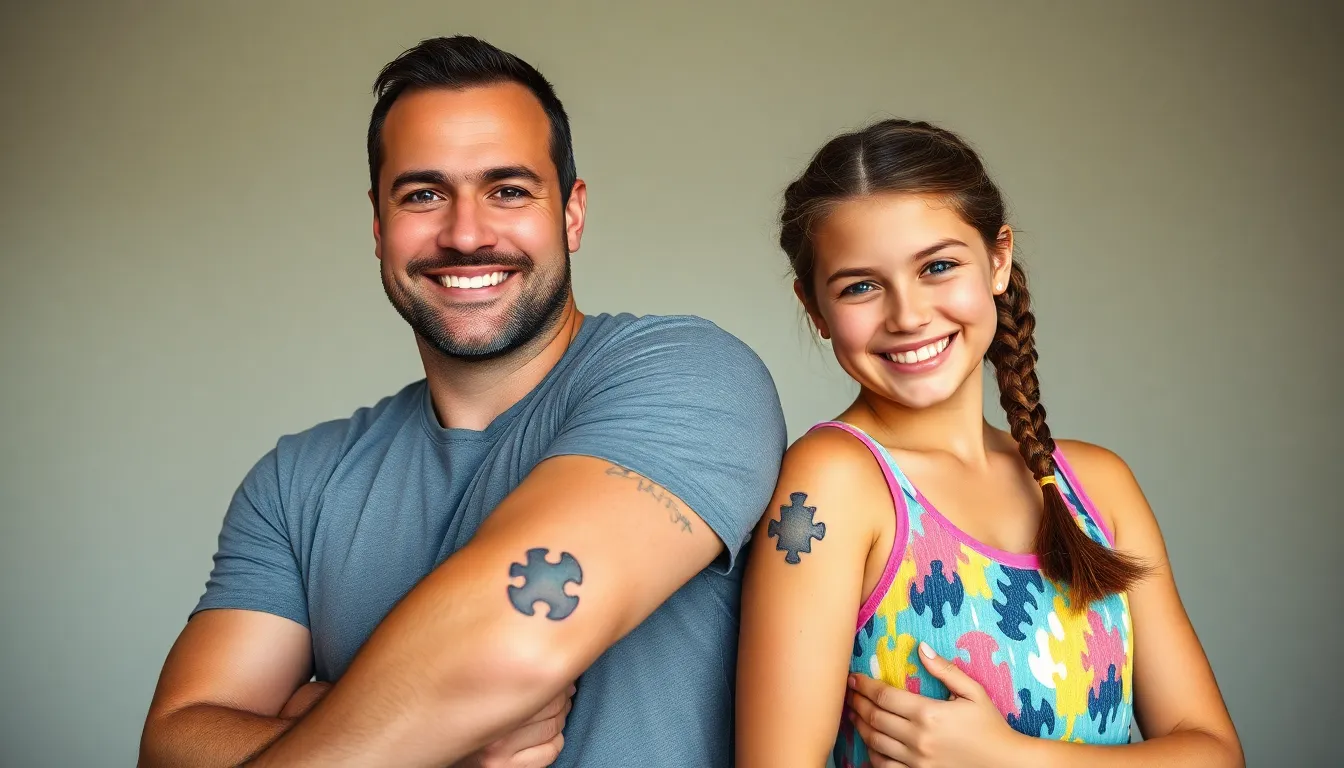 50+ Meaningful Tattoo Ideas for Dads: Best Father-Daughter Tattoo Designs for Men 9