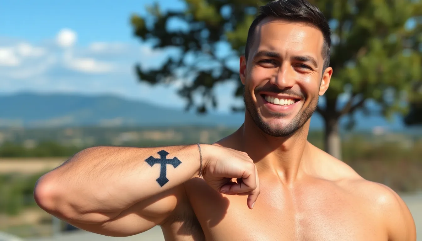 50+ Cross Tattoo Ideas for Men: Meaningful Designs & Placement Guide 10 50+ Cross Tattoo Ideas for Men: Meaningful Designs & Placement Guide 9