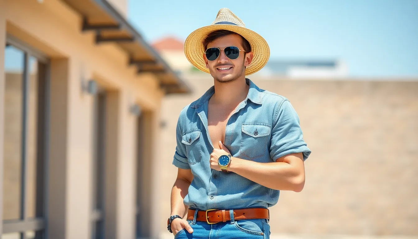 25 Best Blue Jeans Outfit Ideas for Men This Summer (Style Guide 2025) 12 25 Best Blue Jeans Outfit Ideas for Men This Summer (Style Guide 2025) 11