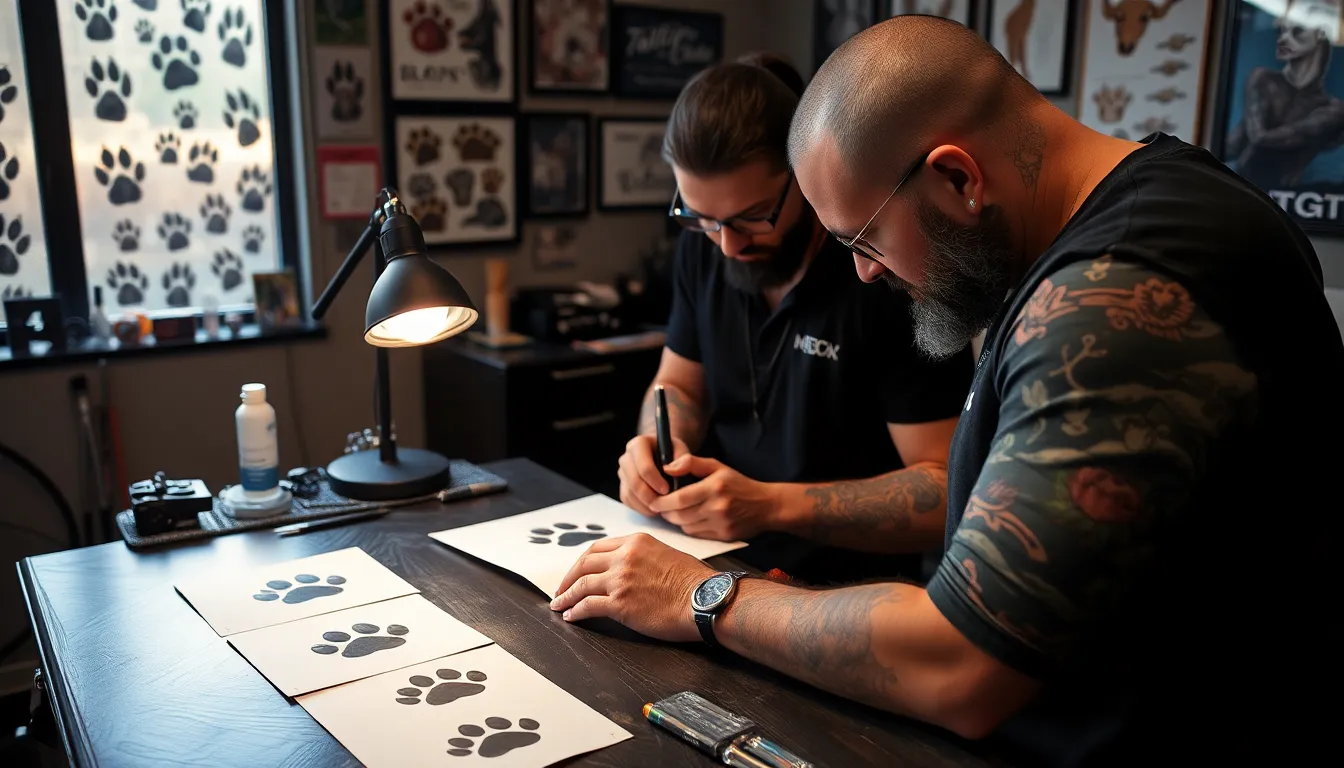 50+ Best Dog Paw Tattoo Ideas for Men: Designs, Placement & Meaning Guide 12 50+ Best Dog Paw Tattoo Ideas for Men: Designs, Placement & Meaning Guide 11