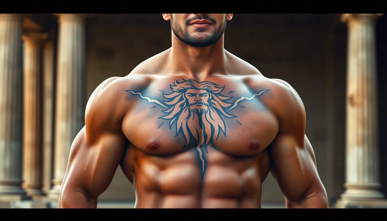 50 Powerful Greek Tattoo Ideas for Men: Gods, Warriors & Ancient Symbols 12 50 Powerful Greek Tattoo Ideas for Men: Gods, Warriors & Ancient Symbols 11