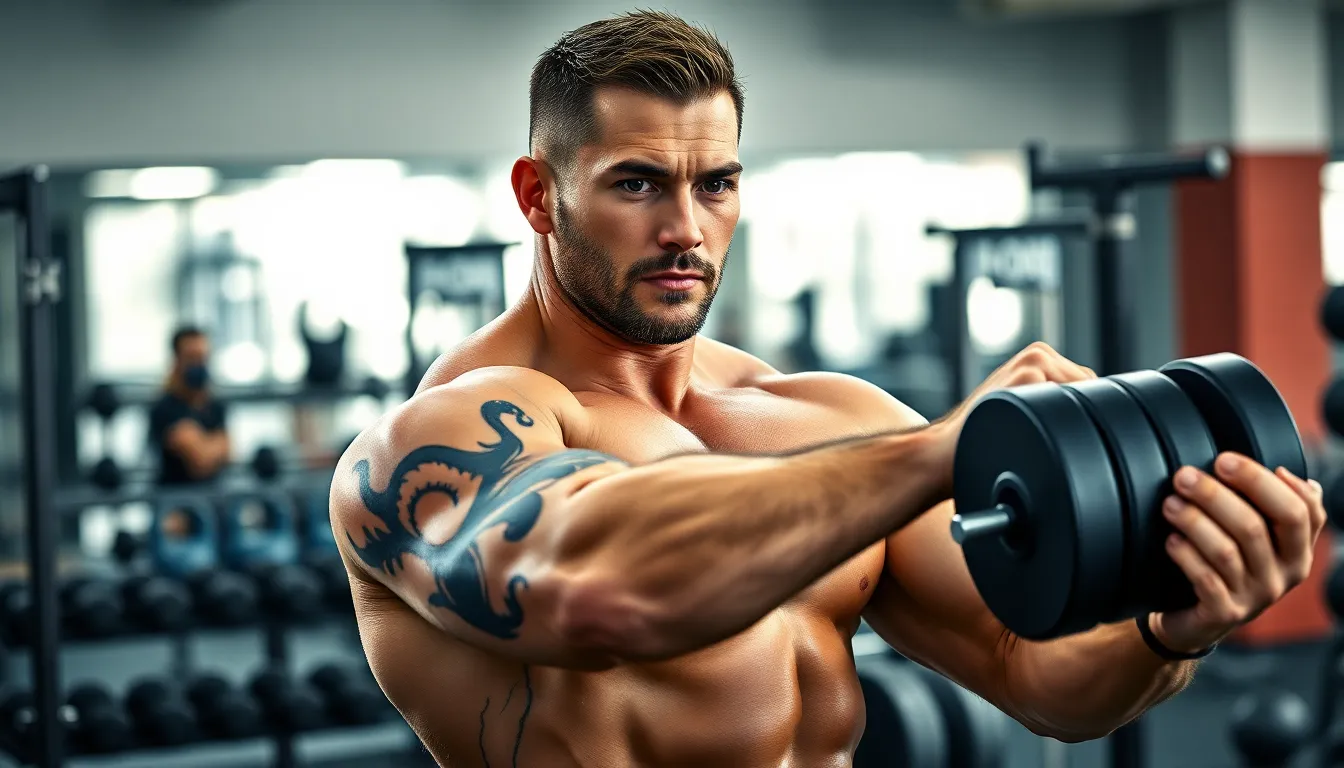 50 Epic Gym Tattoo Ideas for Men: Powerful Designs That Show Your Strength 11