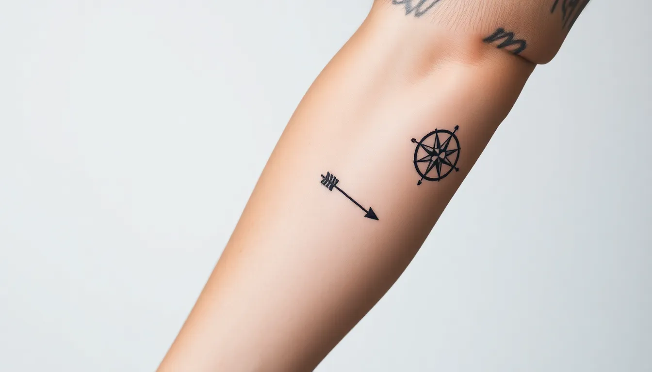 50+ Minimalist Tattoo Ideas for Men's Arms: Simple Designs That Make a Bold Statement 11