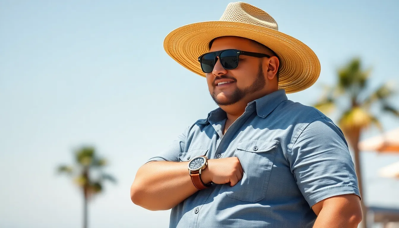25 Plus Size Men Outfits Summer Ideas That Actually Look Good (2025 Guide) 12 25 Plus Size Men Outfits Summer Ideas That Actually Look Good (2025 Guide) 11