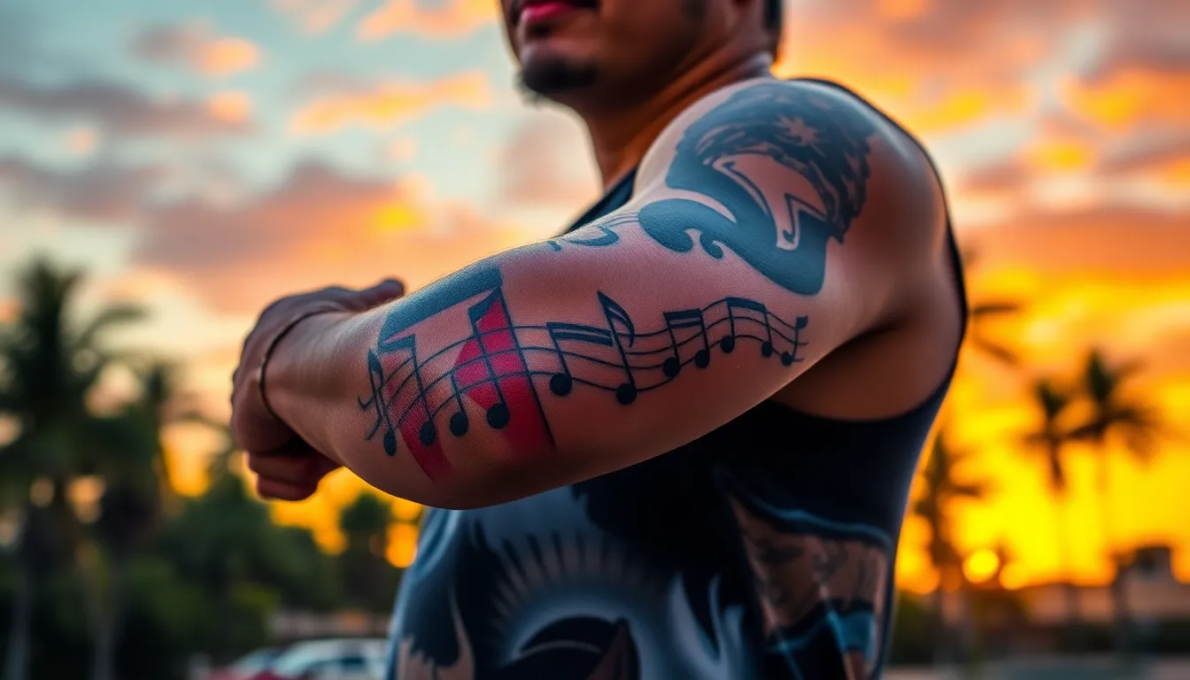 35 Puerto Rico Tattoo Ideas for Men: Flag, Taíno & Cultural Designs That Honor Heritage 12 35 Puerto Rico Tattoo Ideas for Men: Flag, Taíno & Cultural Designs That Honor Heritage 11