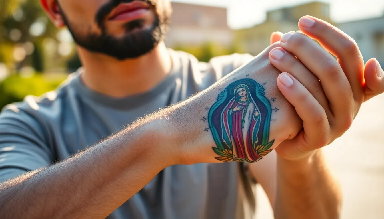 Santa Muerte Tattoo for Men: 50+ Powerful Designs & Meanings Guide 2025 12 Santa Muerte Tattoo for Men: 50+ Powerful Designs & Meanings Guide 2025 11