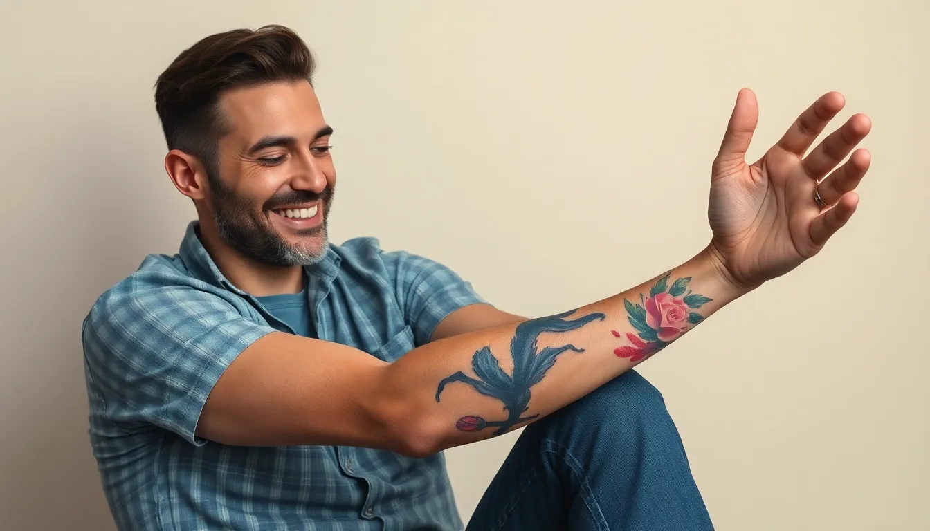 25 Bold Tattoo Cover Up Ideas for Men's Forearms That Actually Work 12 25 Bold Tattoo Cover Up Ideas for Men's Forearms That Actually Work 11