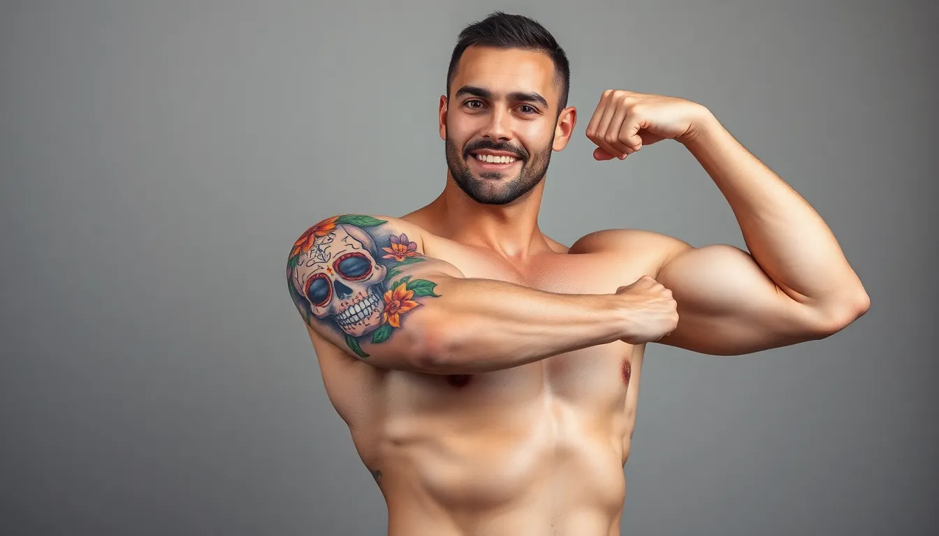 50+ Epic Tricep Tattoo Ideas for Men: Bold Designs That Turn Heads 12 50+ Epic Tricep Tattoo Ideas for Men: Bold Designs That Turn Heads 11