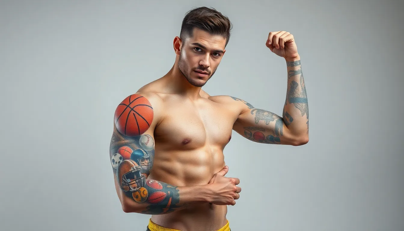 50+ Epic Upper Arm Tattoo Ideas for Men's Half Sleeves (2025 Guide) 12 50+ Epic Upper Arm Tattoo Ideas for Men's Half Sleeves (2025 Guide) 11
