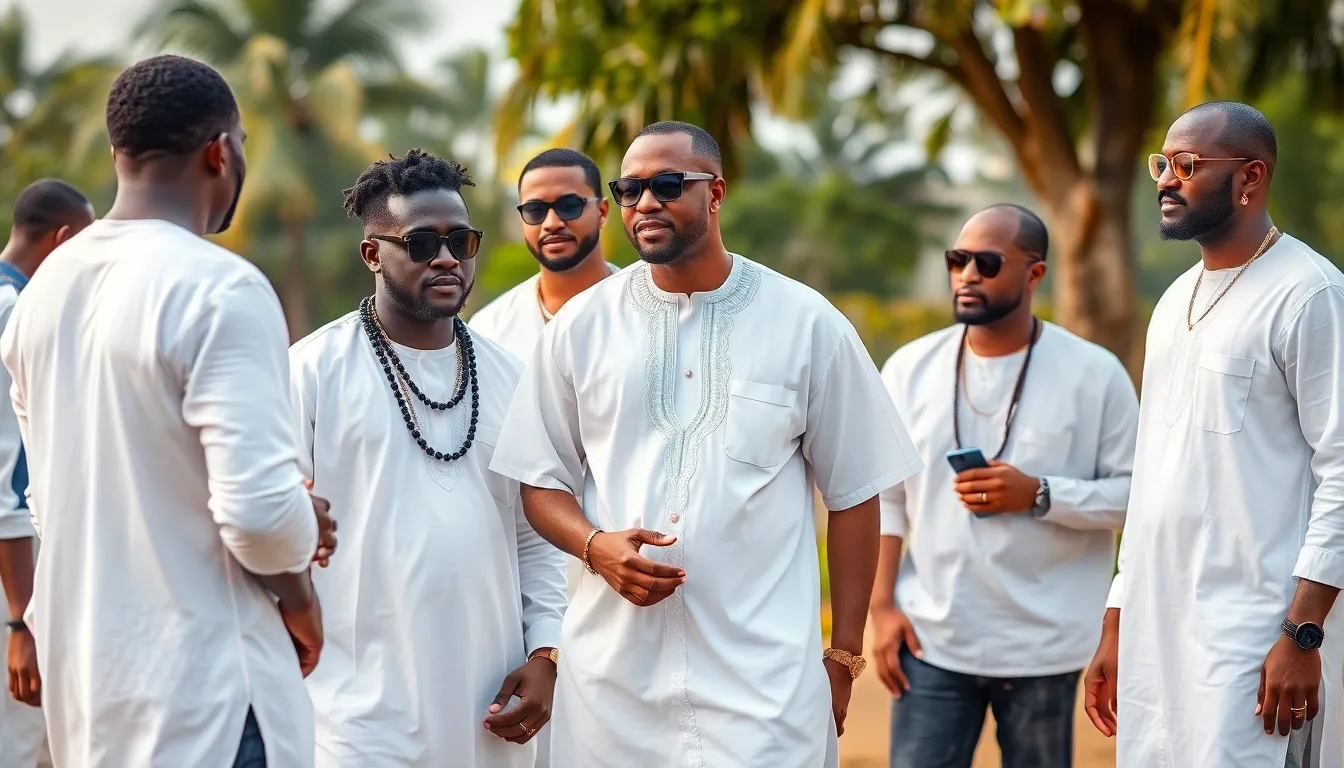 Nigerian Men's White Native Wear: Complete Style Guide for Traditional Outfits 11