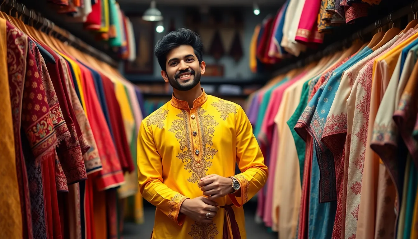 Best Yellow Kurta Men for Haldi: Perfect Styles & Colors for Your Ceremony 11