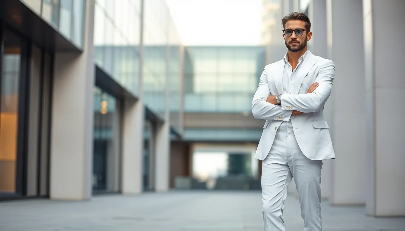25 All White Outfit Ideas for Men: From Casual to Formal Looks That Actually Work 14 25 All White Outfit Ideas for Men: From Casual to Formal Looks That Actually Work 13
