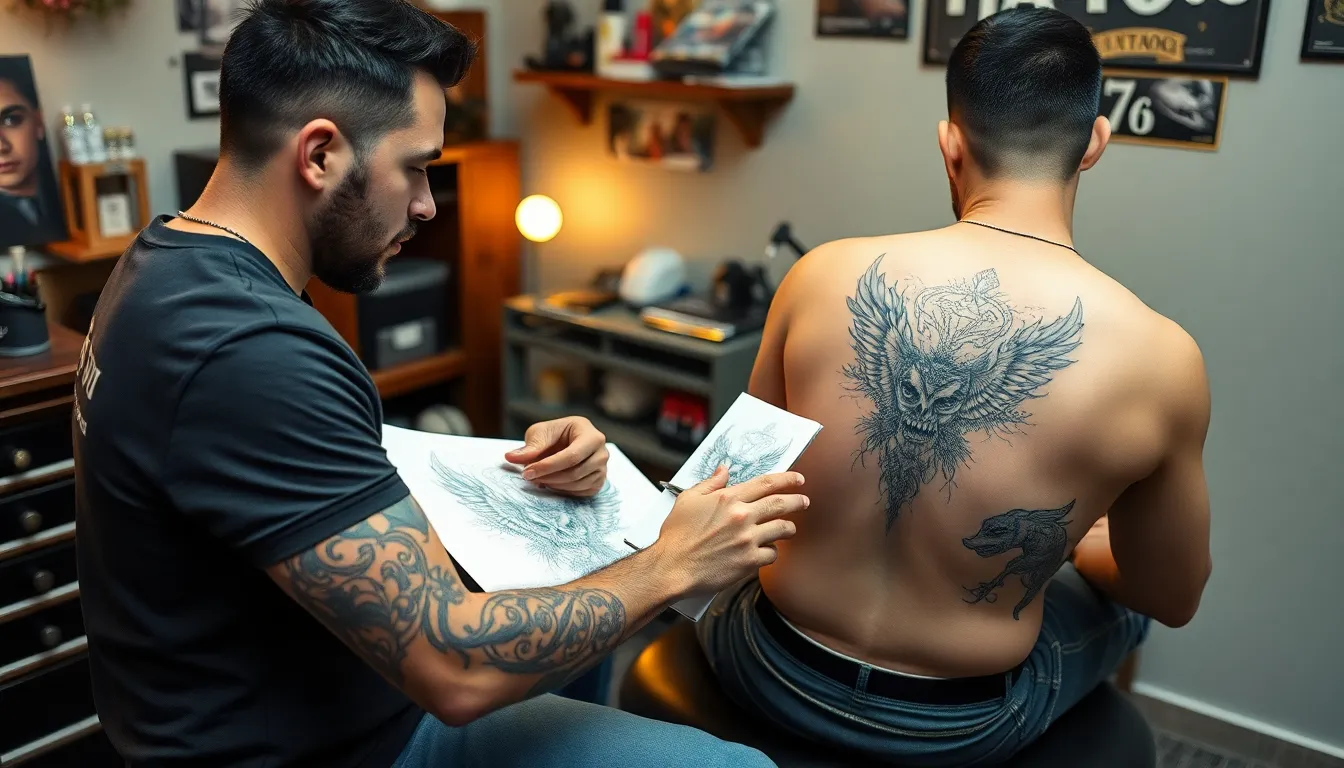 50+ Epic Back Side Tattoo Ideas for Men: From Traditional to Modern Designs 14 50+ Epic Back Side Tattoo Ideas for Men: From Traditional to Modern Designs 13