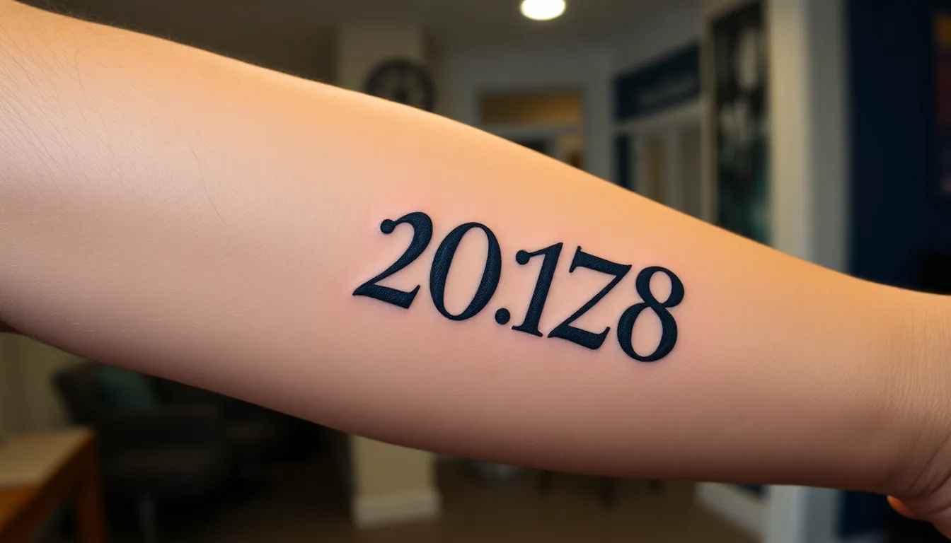 50+ Birthdate Tattoo Ideas for Men: Meaningful Designs & Placement Tips 14 50+ Birthdate Tattoo Ideas for Men: Meaningful Designs & Placement Tips 13