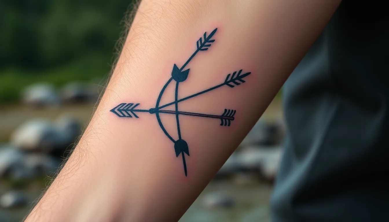 50+ Best Bow and Arrow Tattoo Designs for Men: Meanings & Placement Ideas 13