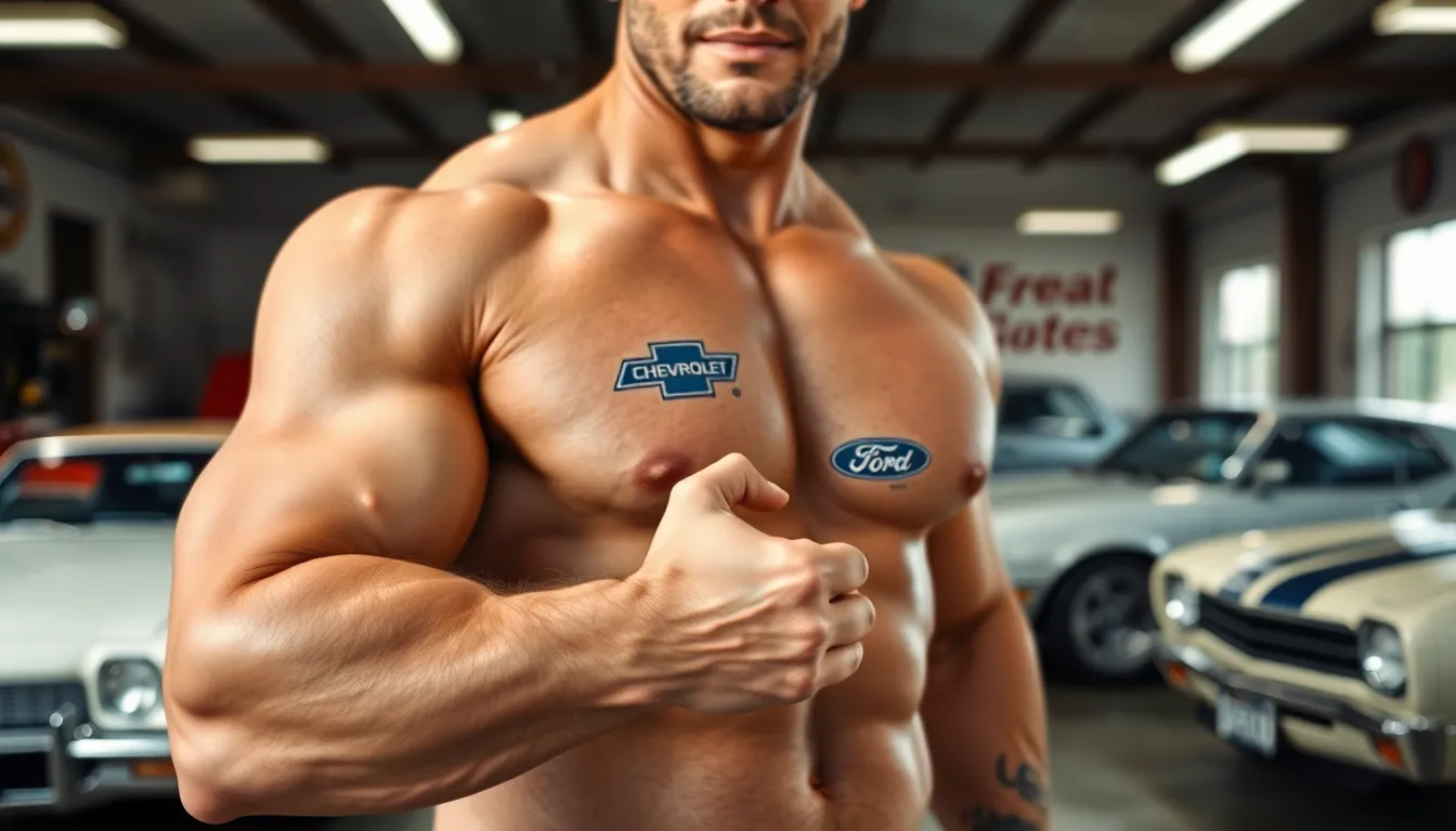 50+ Epic Car Tattoo Ideas for Men: From Muscle Cars to Racing Designs 14 50+ Epic Car Tattoo Ideas for Men: From Muscle Cars to Racing Designs 13