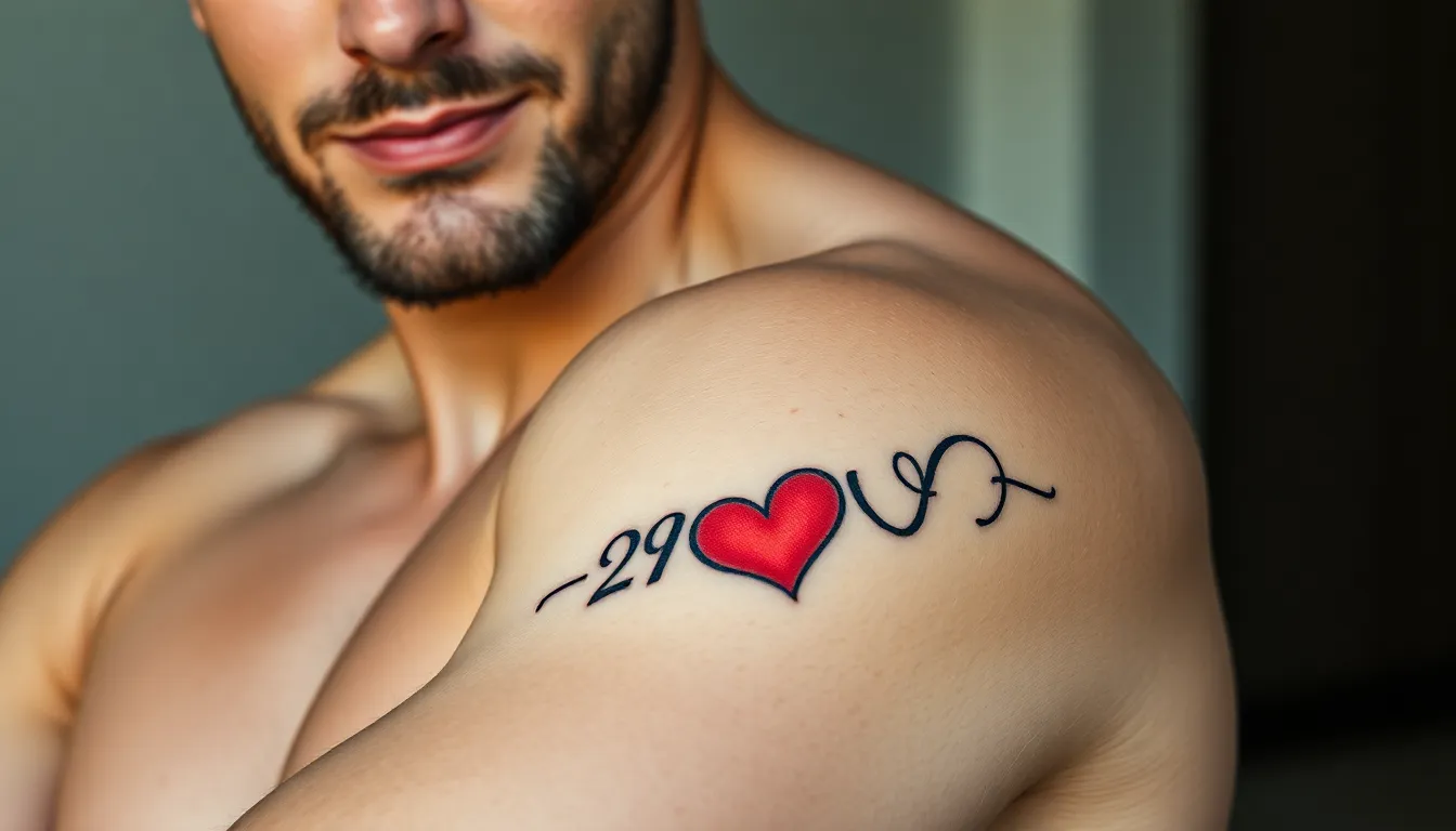 50+ Meaningful Date Tattoo Ideas for Men: Honor Your Most Important Moments 14 50+ Meaningful Date Tattoo Ideas for Men: Honor Your Most Important Moments 13
