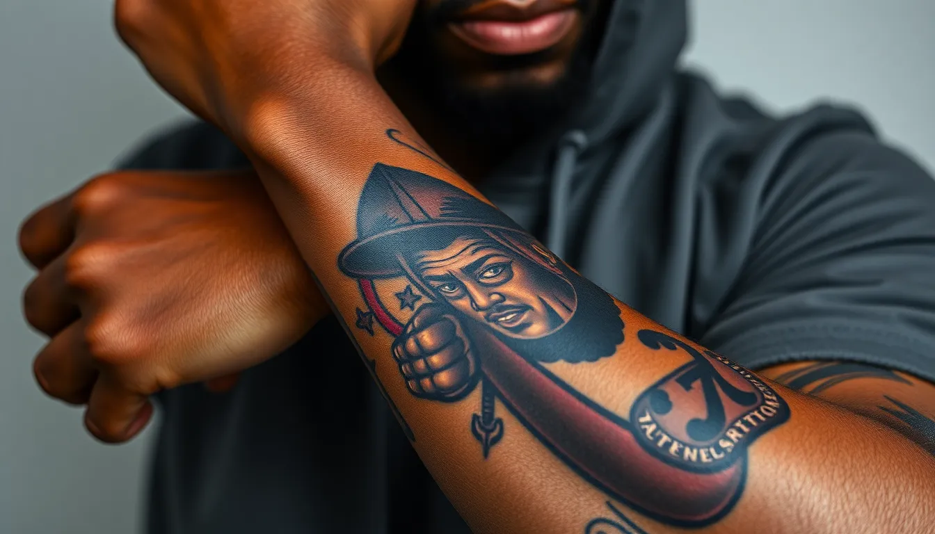 Hood Tattoo for Men Forearm: 15 Bold Designs That Tell Your Story 13
