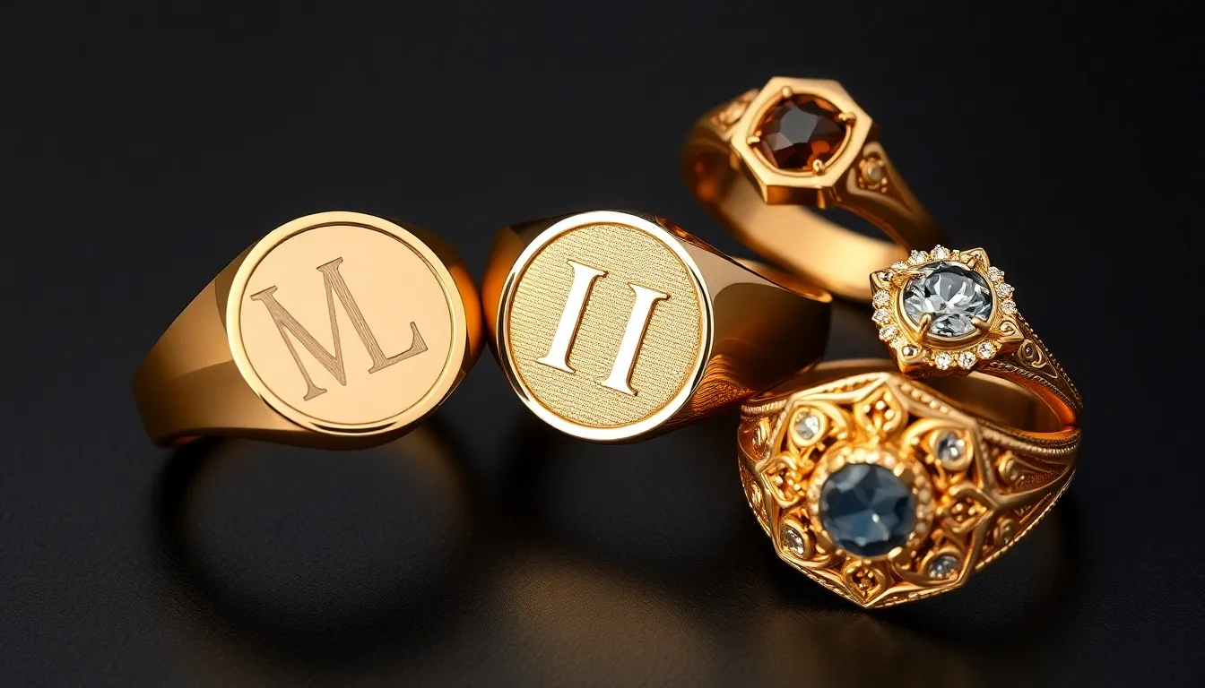 Gold Letter Rings for Men: Complete Guide to Choosing, Styling & Caring for Yours 13