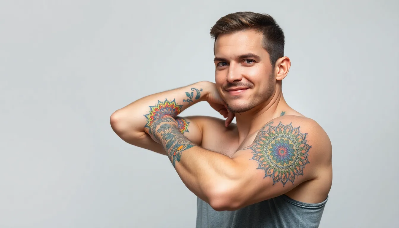 50+ Bold Mandala Tattoo Designs for Men That Command Respect in 2025 13