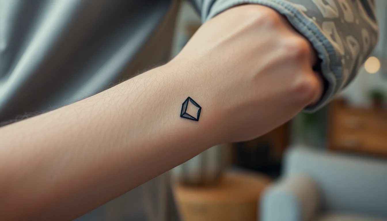 50+ Minimalist Tattoo Ideas for Men's Arms: Simple Designs That Make a Bold Statement 13