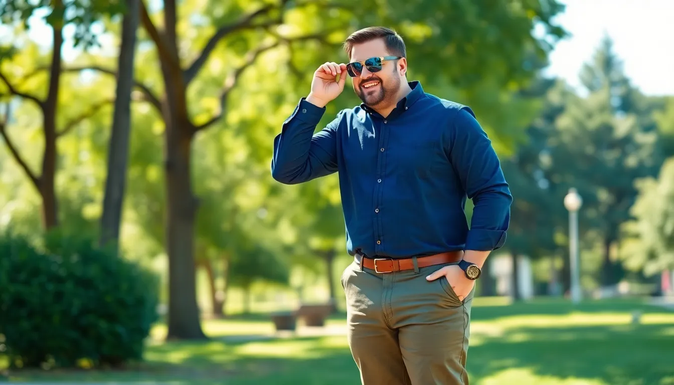 25 Plus Size Men Outfits Summer Ideas That Actually Look Good (2025 Guide) 14 25 Plus Size Men Outfits Summer Ideas That Actually Look Good (2025 Guide) 13