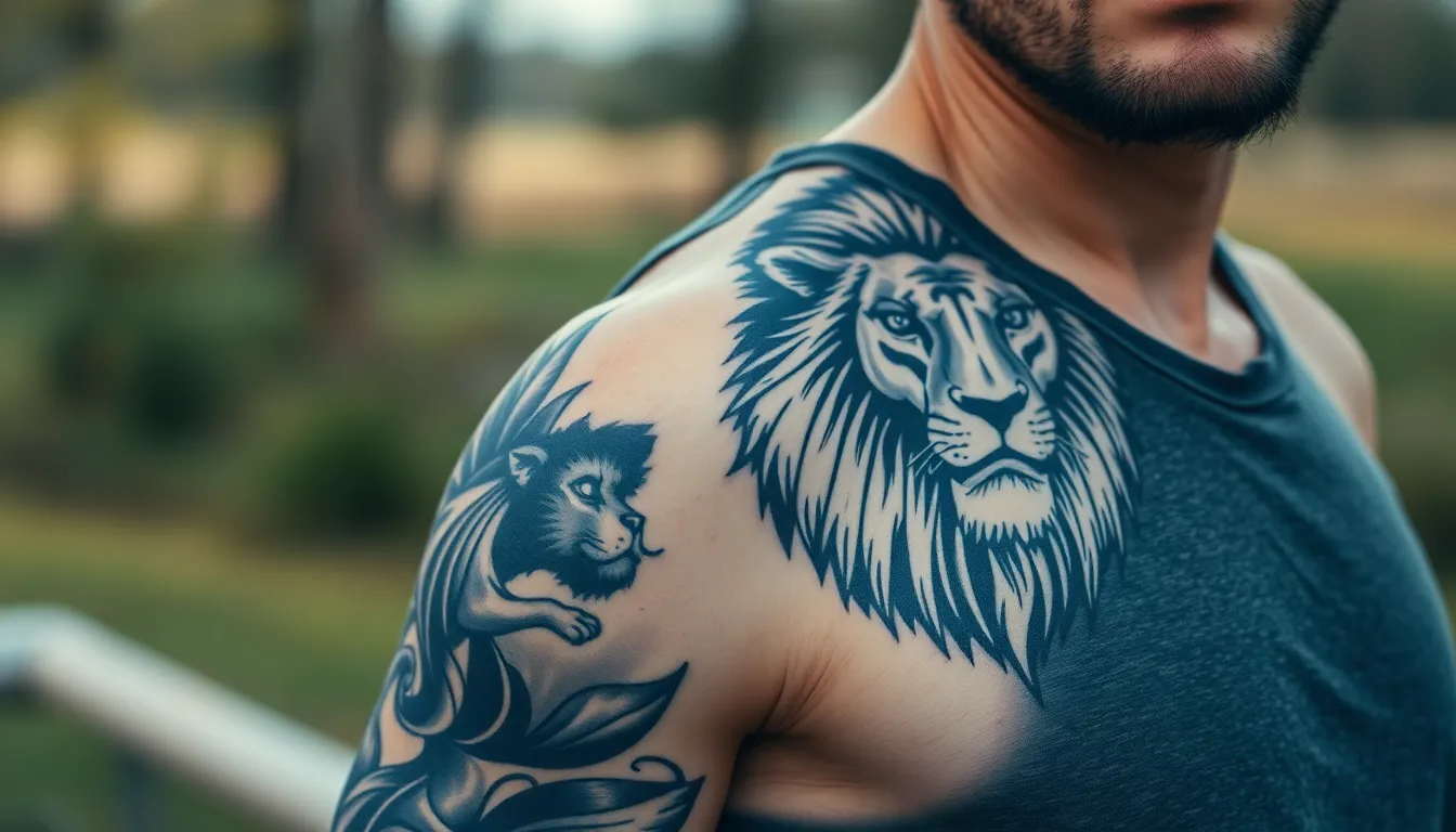 50+ Small Shoulder Tattoo Ideas for Men: Designs, Placement & Cost Guide 2025 14 50+ Small Shoulder Tattoo Ideas for Men: Designs, Placement & Cost Guide 2025 13