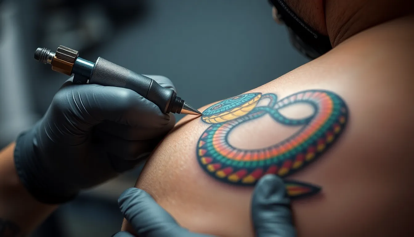 50 Best Snake Shoulder Tattoo Ideas for Men: Bold Designs & Meanings 13
