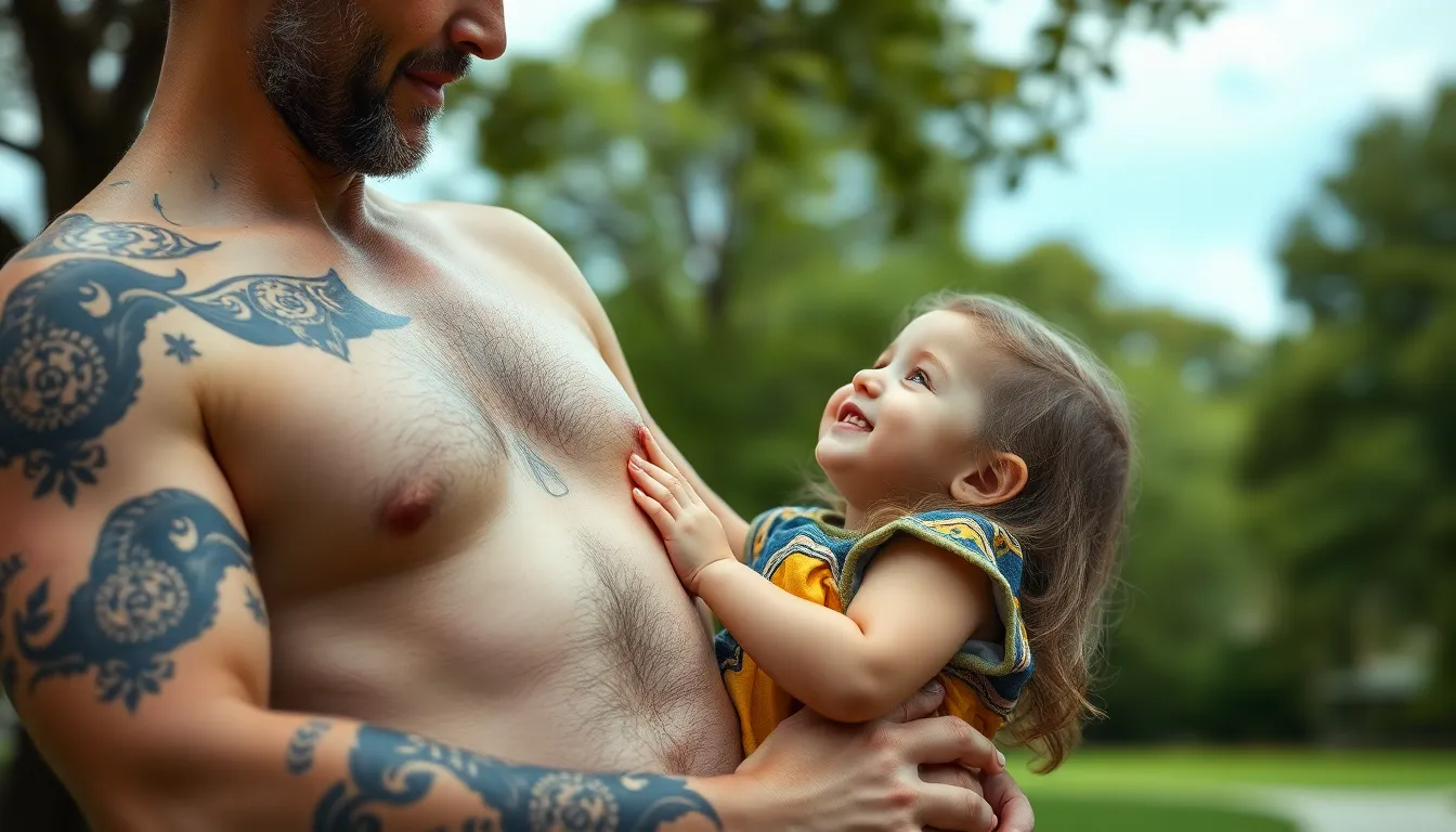 50+ Meaningful Tattoo Ideas for Dads: Best Father-Daughter Tattoo Designs for Men 13
